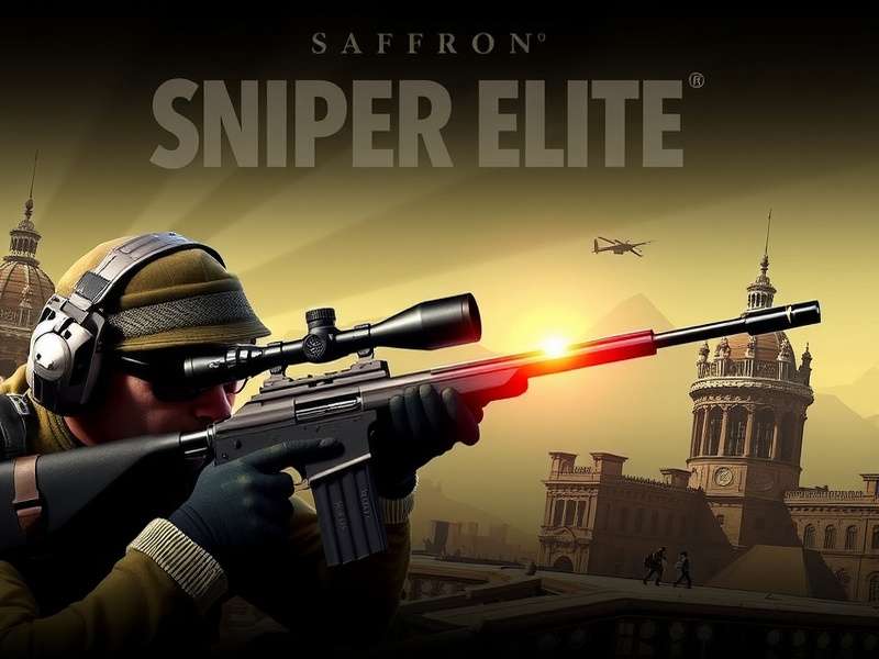 Saffron Sniper Elite Gameplay Screenshot